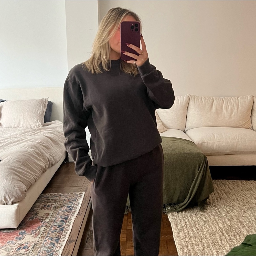 Style Addict Dark Grey Sweat Set - Picture 3 of 5